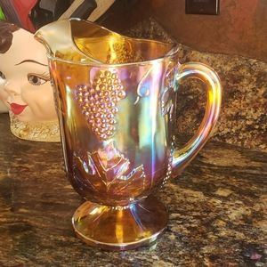 Marigold Indiana Iridescent Pitcher